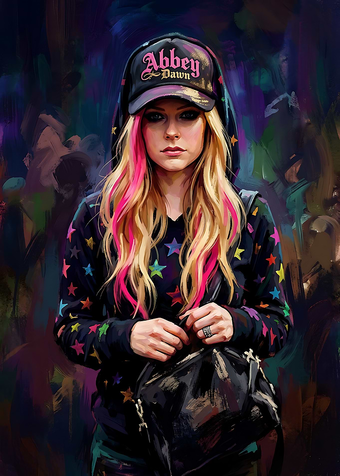 Avril Lavigne Abbey Dawn Portrait
