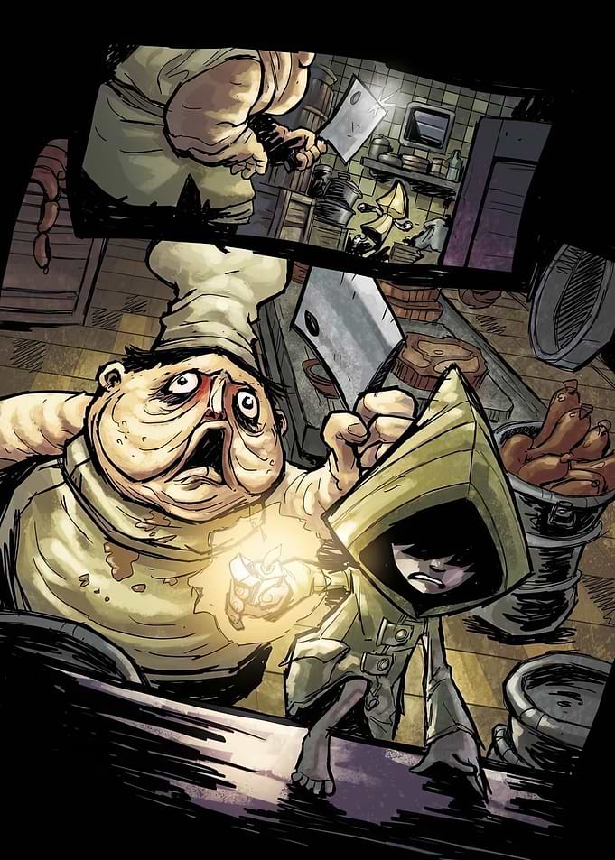 Little Nightmares Six and Chef
