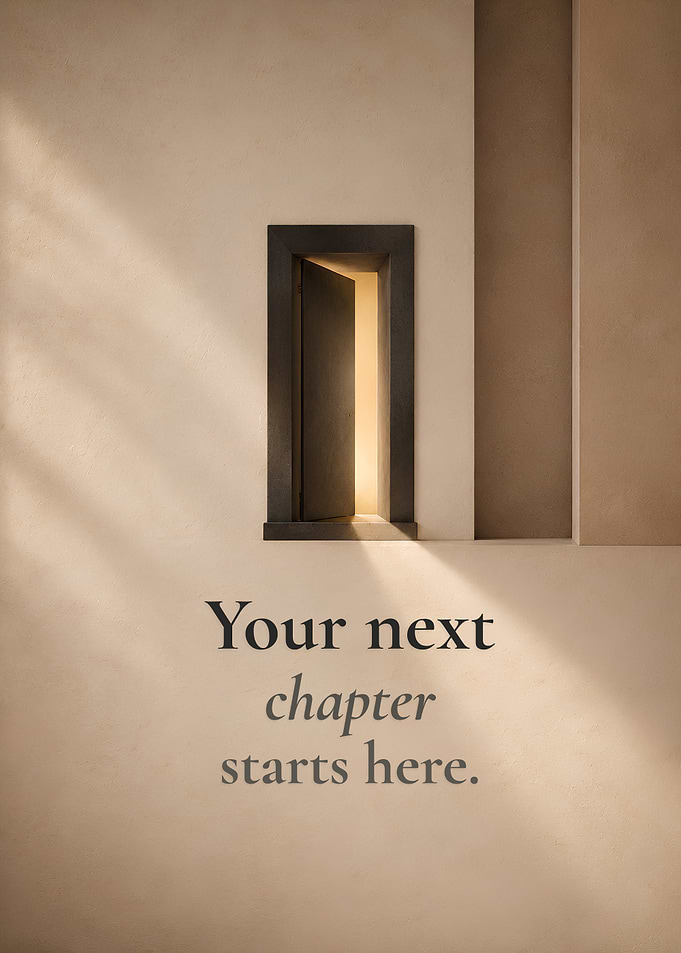 Your Next Chapter - New Beginning Wall Art