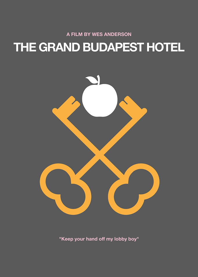The Grand Budapest Hotel Minimalist Poster