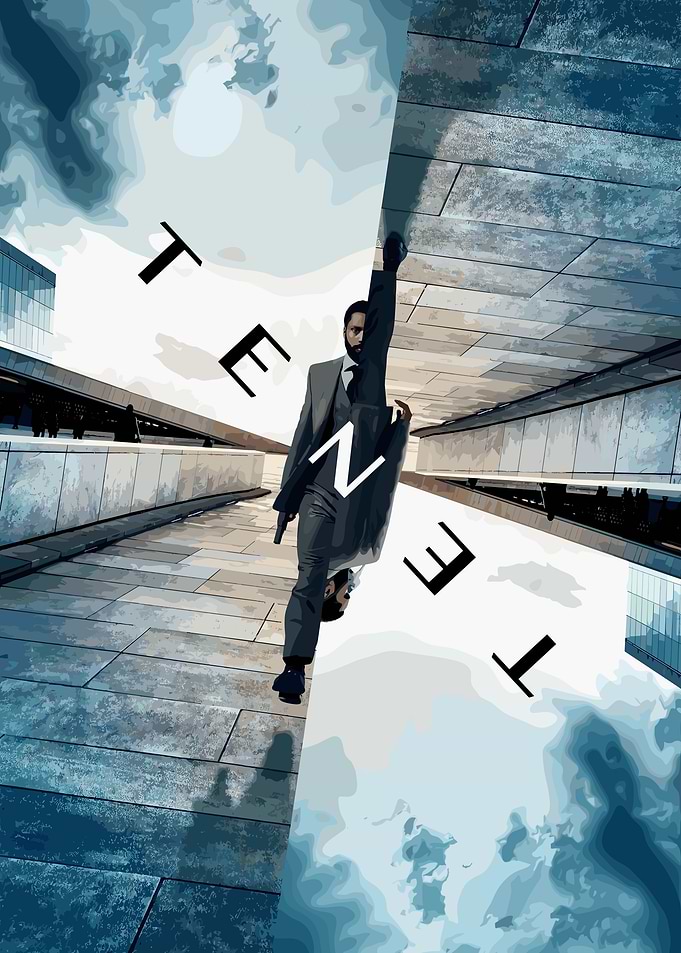 Tenet Movie Poster Art
