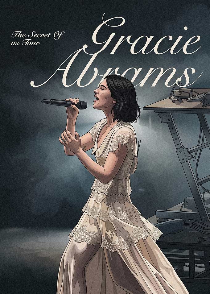 Gracie Abrams The Secret of Us Tour Portrait