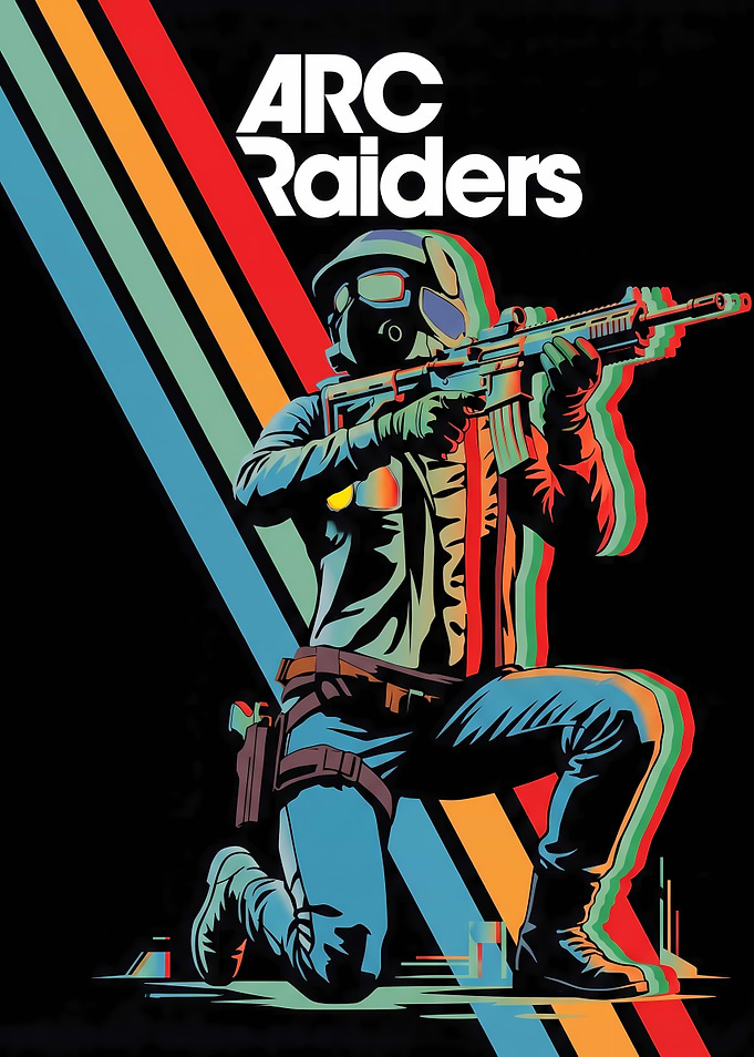 ARC Raiders Retro Gaming Poster