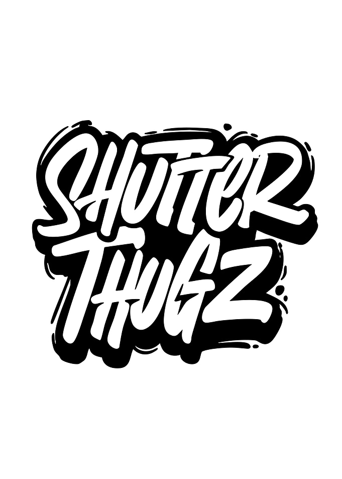 Shutter Thugz Graffiti Text Art
