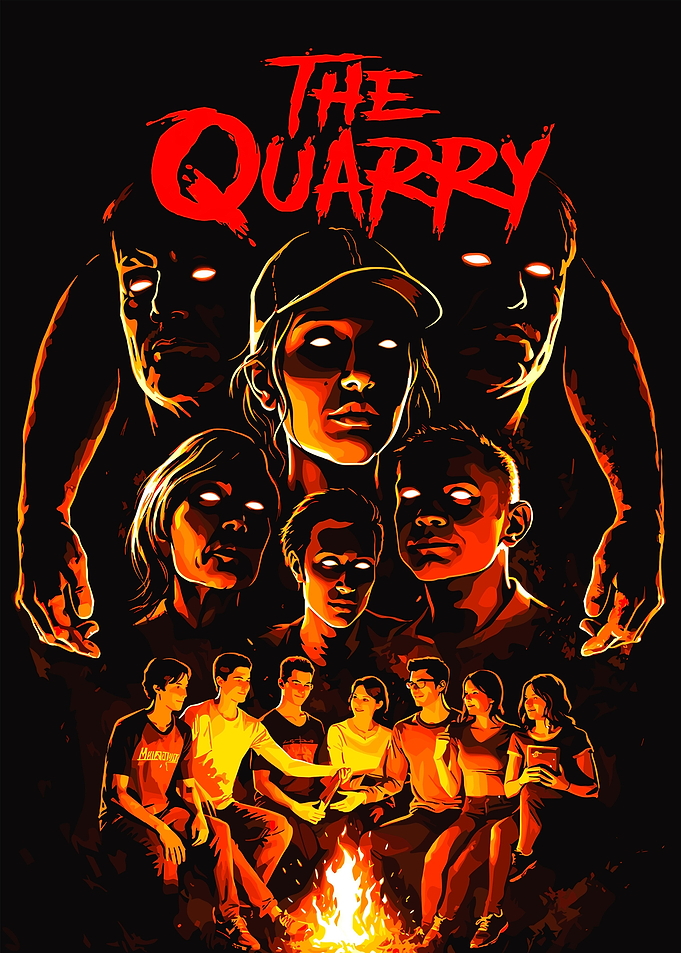 The Quarry Horror Game Poster