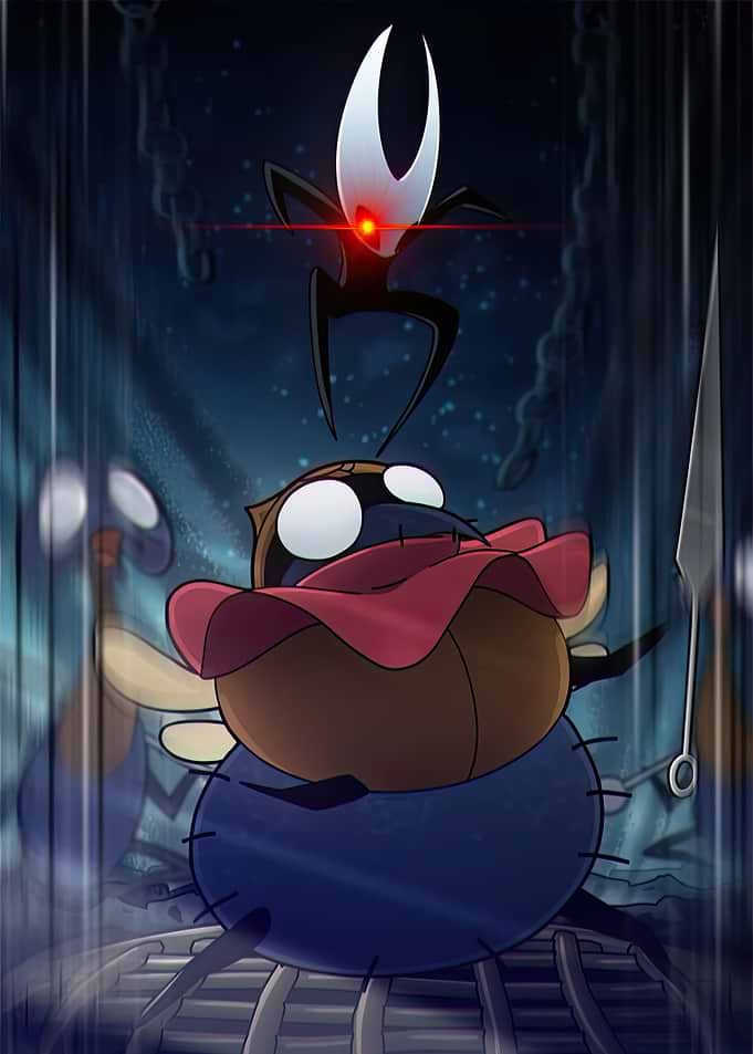 Hollow Knight Battle Scene
