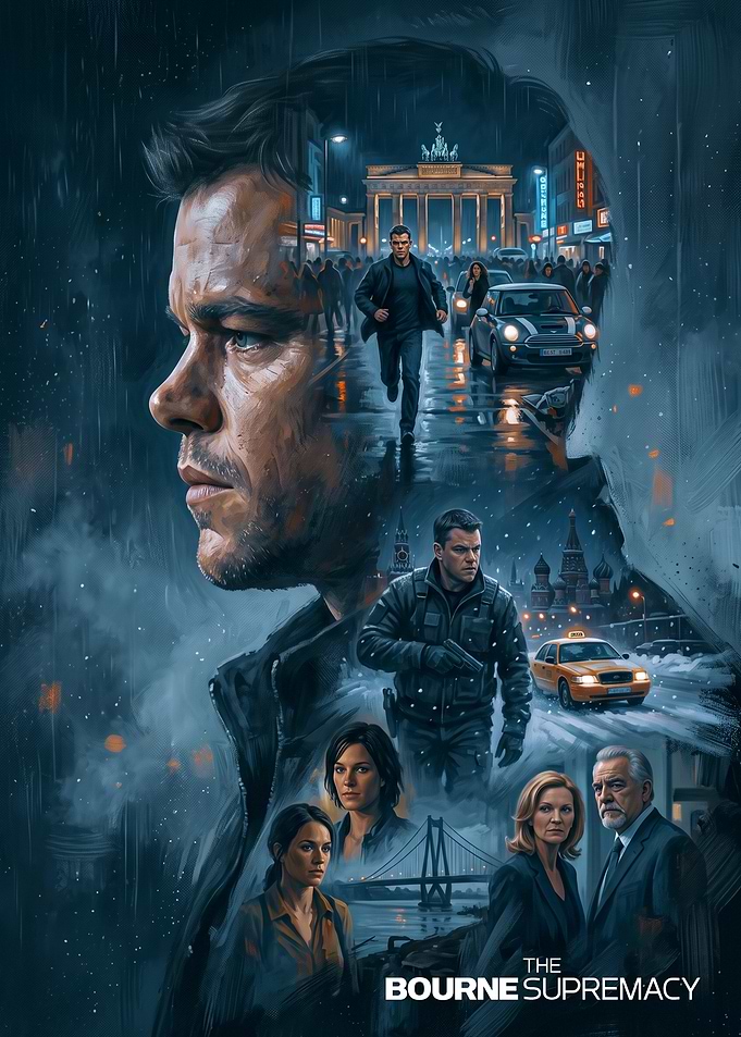 The Bourne Supremacy Movie Poster