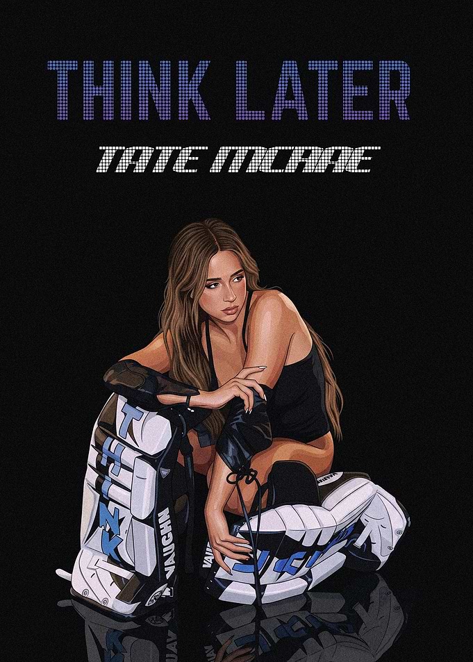 Tate McRae Think Later Album Illustration Art