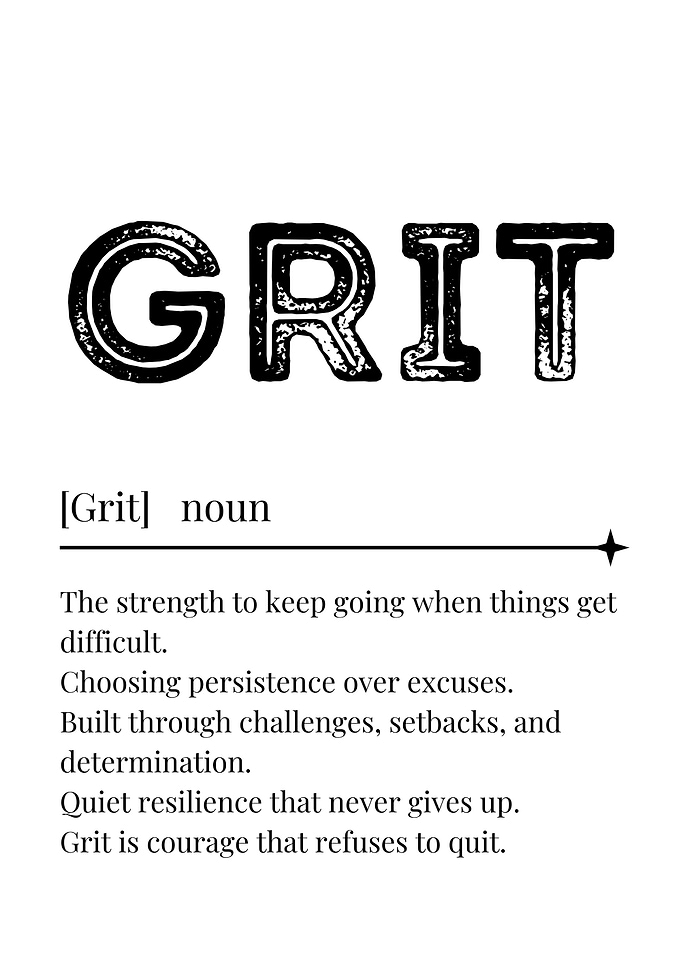 Grit Definition