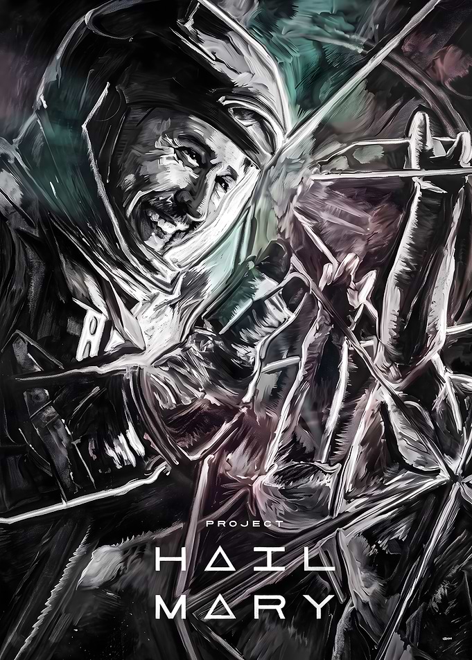 Project Hail Mary Astronaut Poster