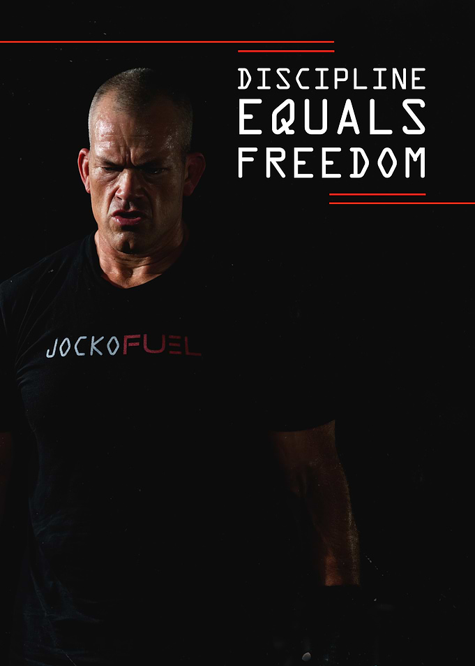 Jocko Willink Discipline Equals Freedom Poster