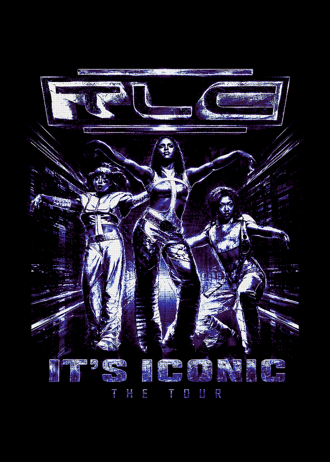 TLC It's Iconic The Tour Graphic
