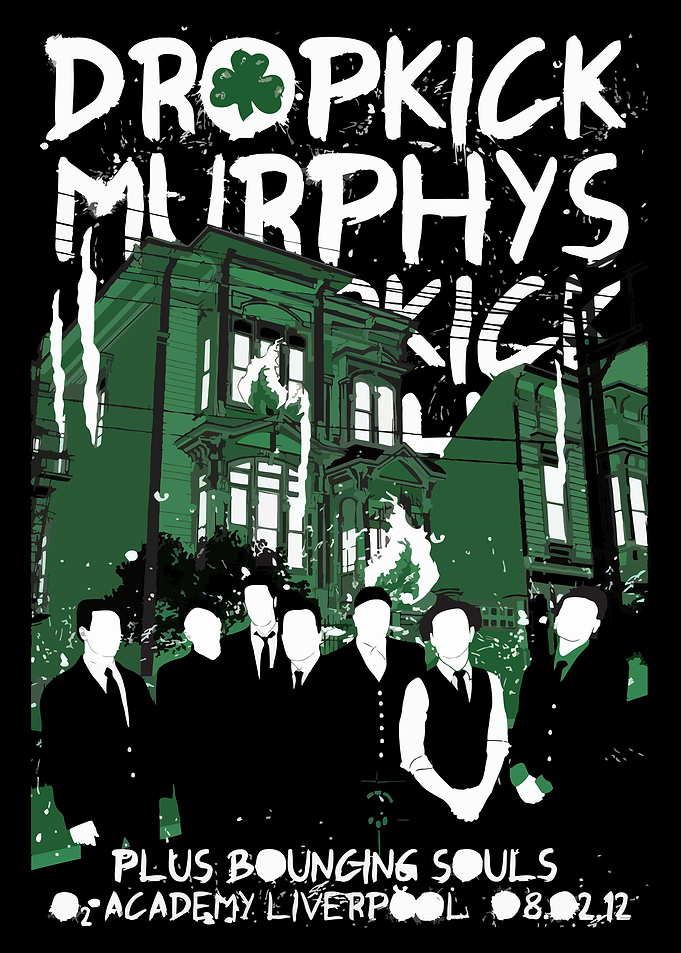 Dropkick Murphys Concert Poster