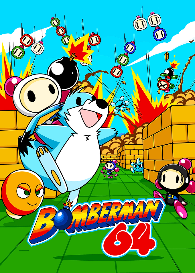 Bomberman 64 Game Art