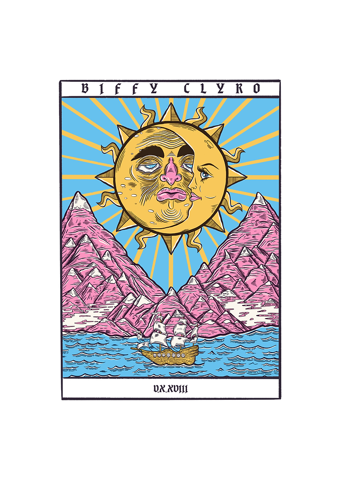Biffy Clyro Tarot Card Art