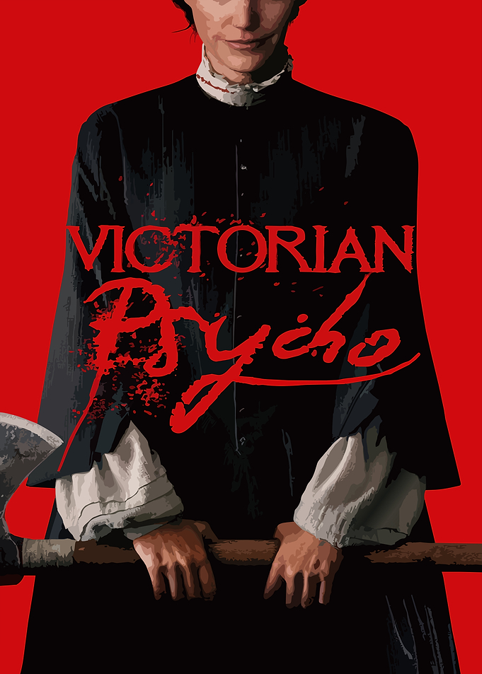Victorian Psycho Horror Movie Poster