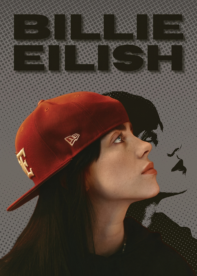Billie Eilish Portrait Poster