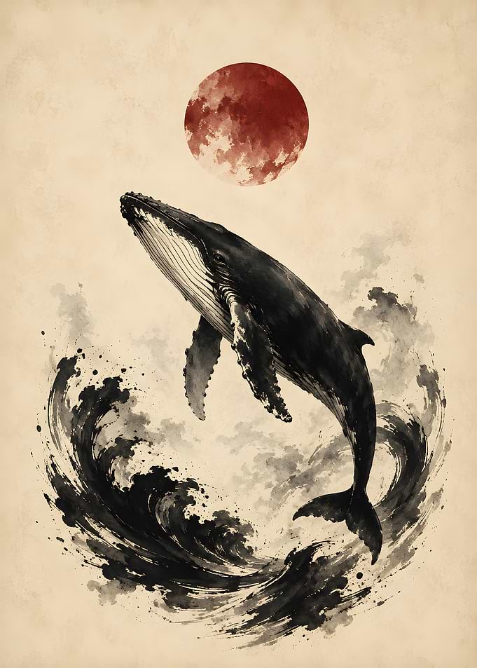 Humpback Whale Wave Breach