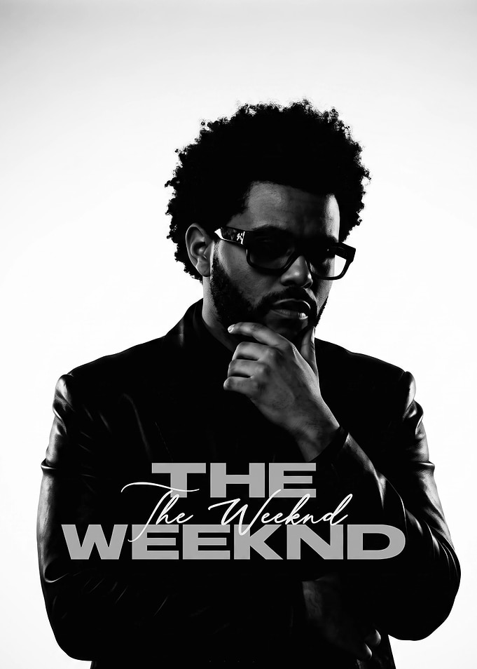 The Weeknd Portrait Poster