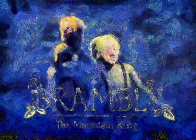 Impressionist Style Bramble game Poster