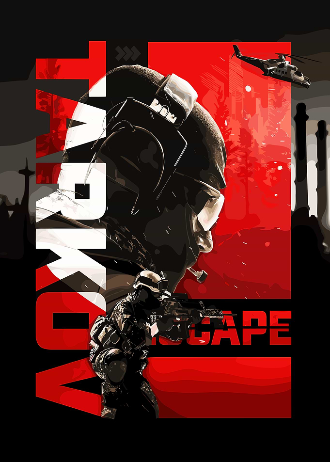 Escape from Tarkov Military Poster