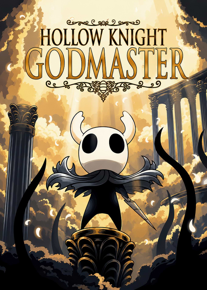 Hollow Knight Godmaster Game Poster