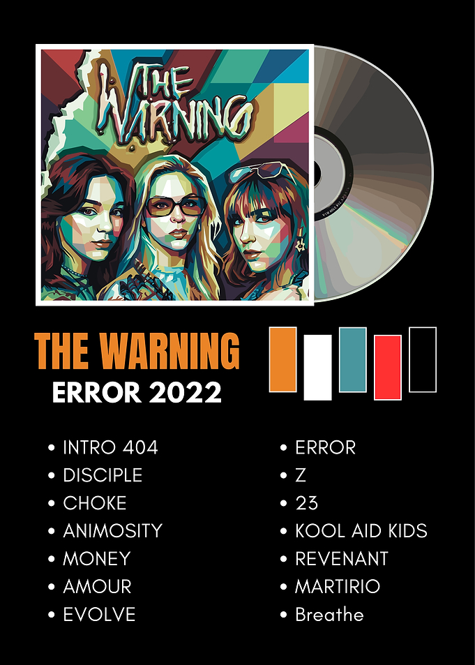 The Warning Error Album Poster