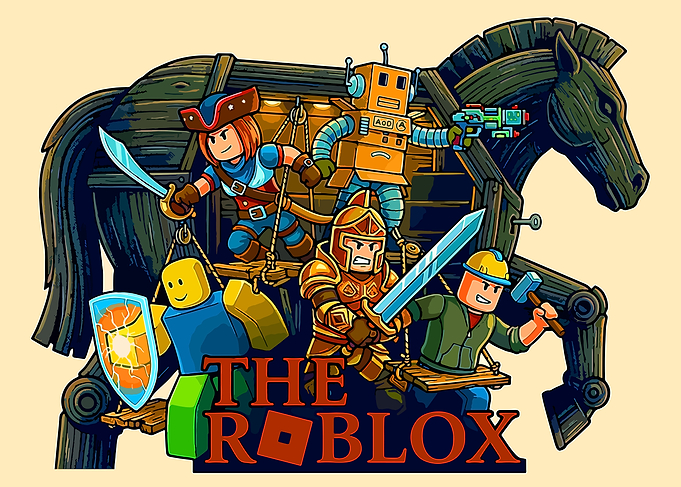 Roblox Characters Inside Trojan Horse