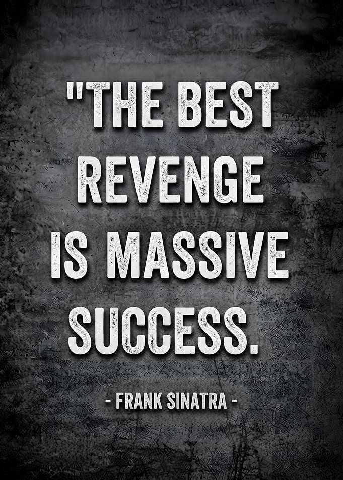 Frank Sinatra Inspirational Quote Poster