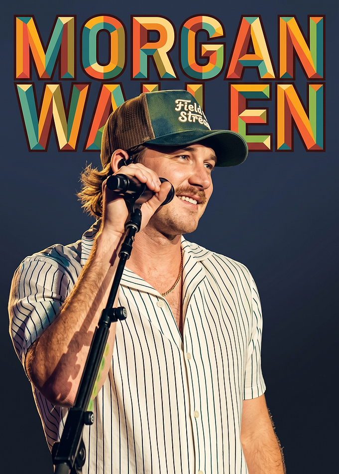 Morgan Wallen Concert Portrait