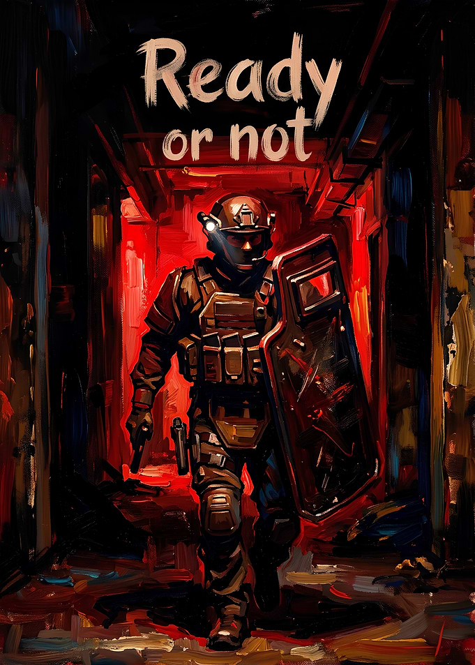 Ready or Not Tactical Soldier Art