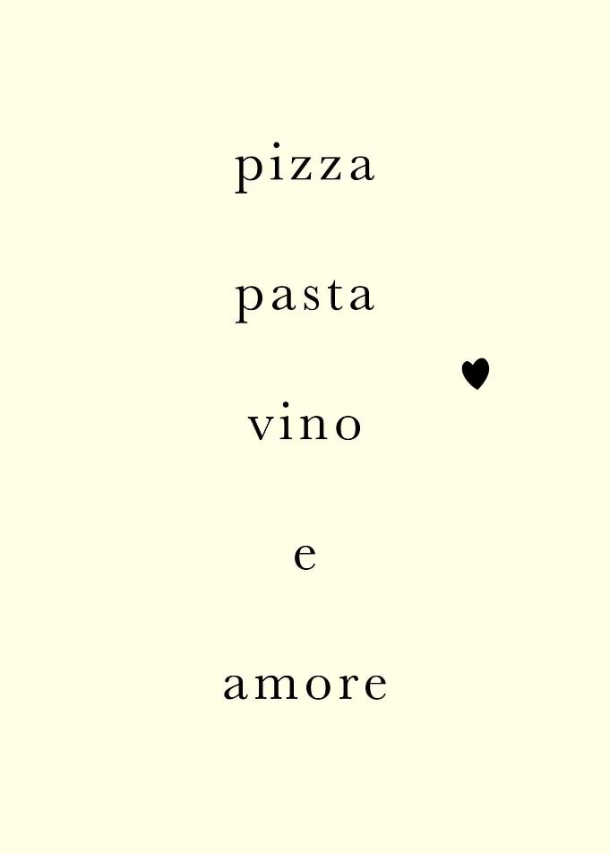 Pizza Pasta Vino e Amore