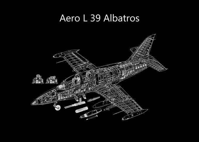 Aero L-39 Albatros Technical Blueprint