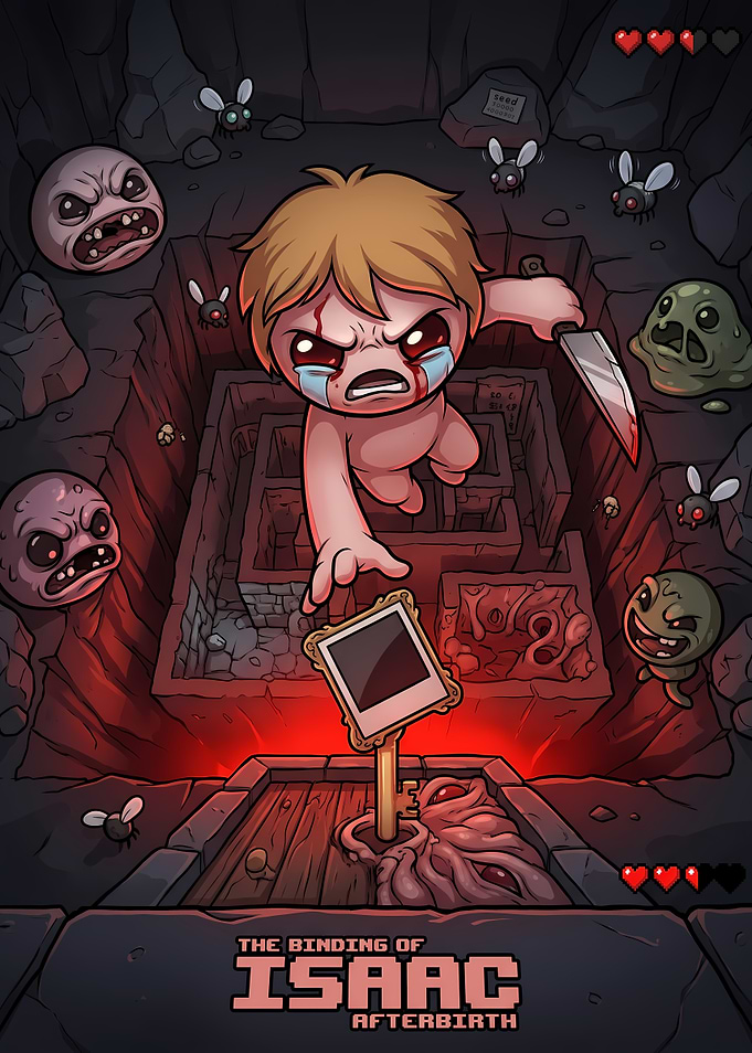 The Binding of Isaac Afterbirth Poster