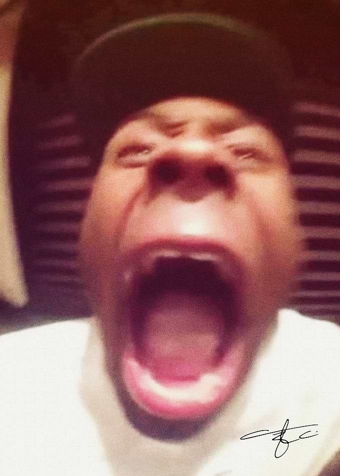 Tyler the Creator Screaming Portrait