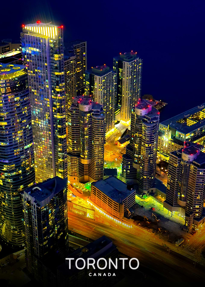 Toronto Skyline at Night