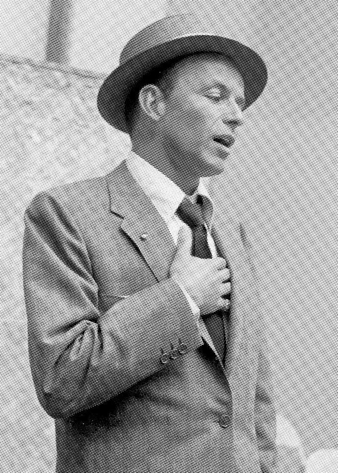 Frank Sinatra Singing in Fedora
