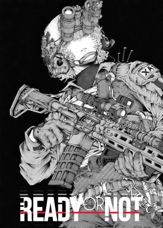 Ready or Not Tactical Operator Illustration