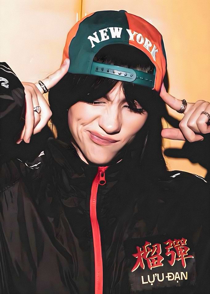 Stylish Person Wearing New York Cap