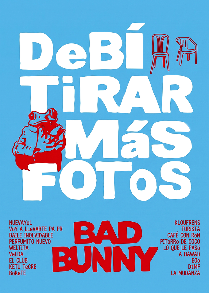 Bad Bunny Debí Tirar Más Fotos Illustration