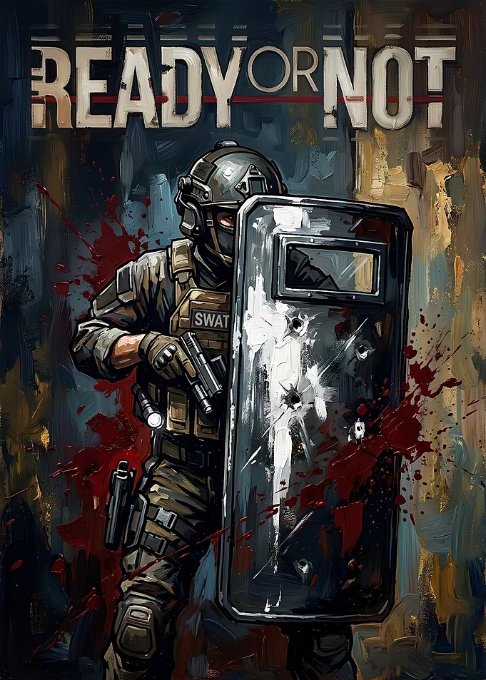 Ready or Not SWAT Tactical Poster