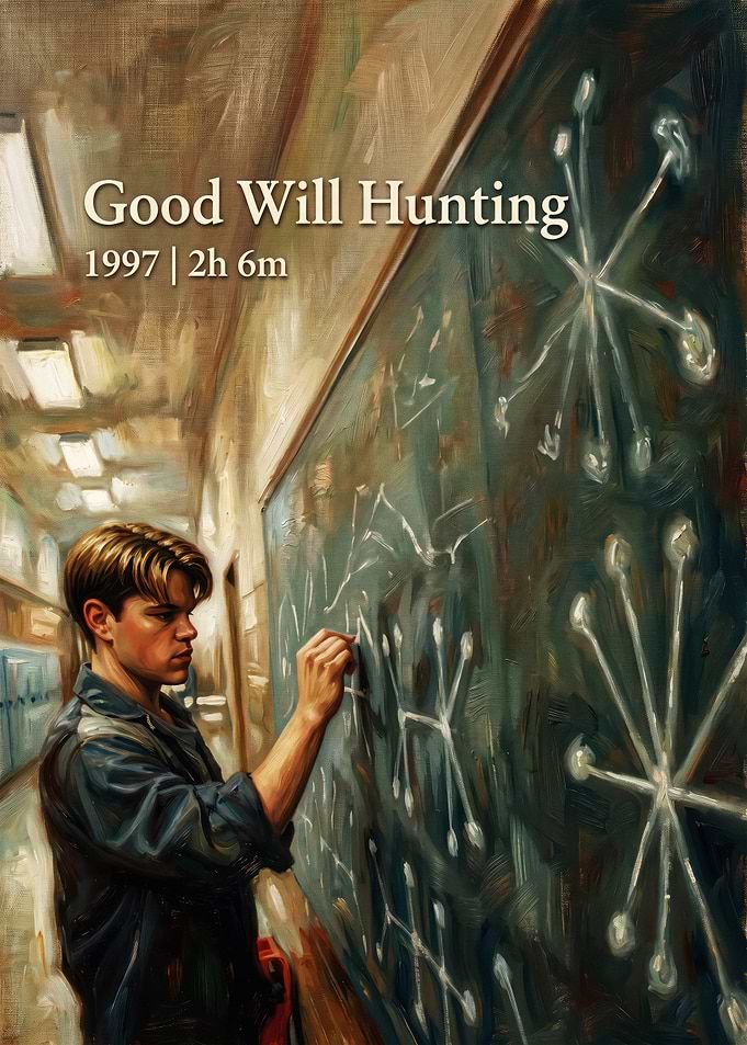 Good Will Hunting Movie Poster Art
