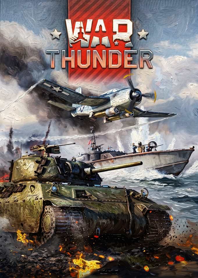 War Thunder Combat Poster