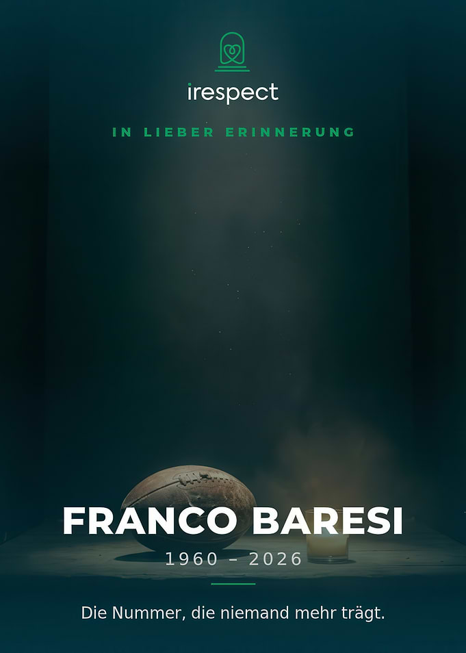 Franco Baresi Memorial Tribute Poster