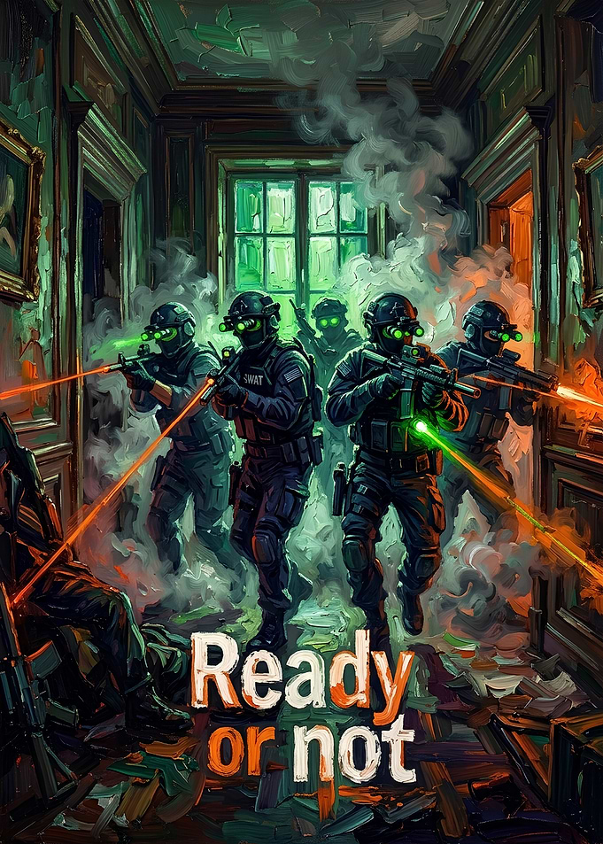 Ready or Not SWAT Team Poster