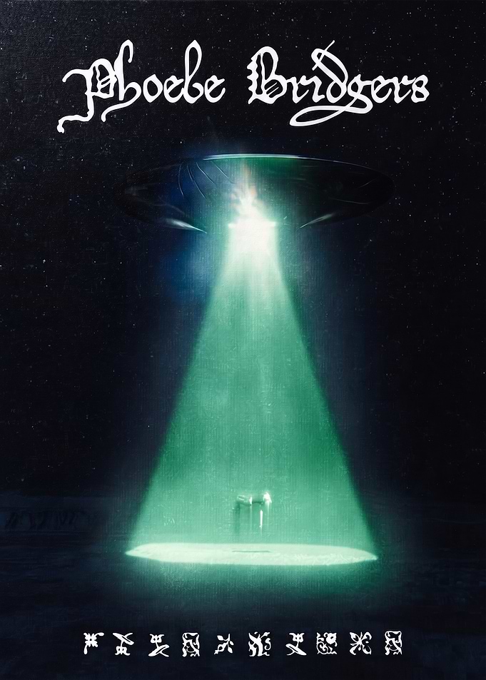 Phoebe Bridgers UFO Poster