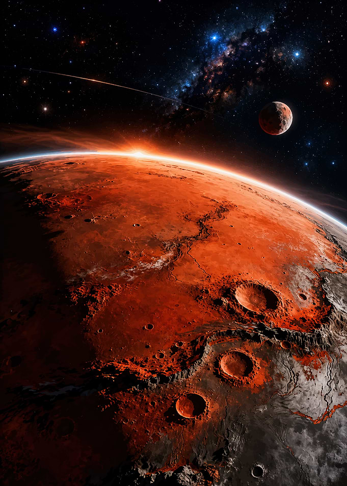 Stunning View of Mars Surface