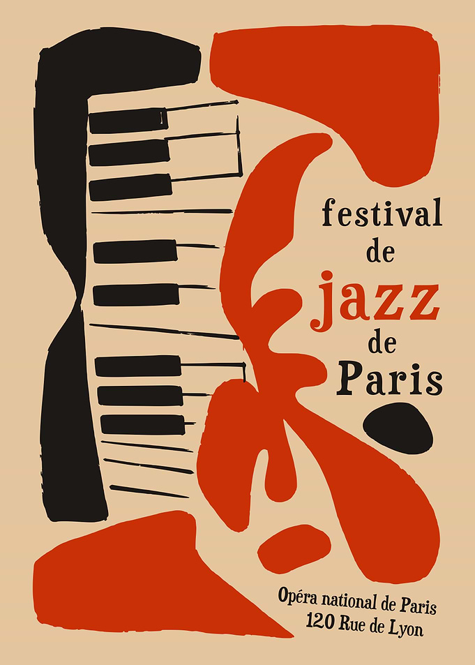 Festival de Jazz de Paris Poster