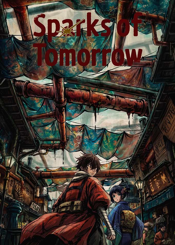 Sparks of Tomorrow Anime Illustration