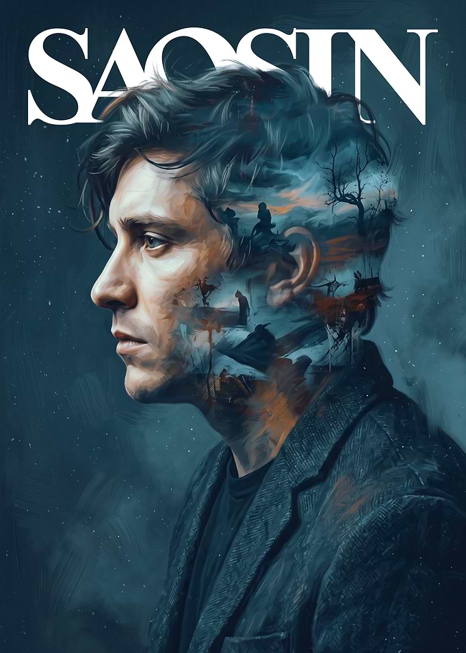 Saosin Double Exposure Portrait